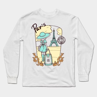 Paris France Travel Long Sleeve T-Shirt